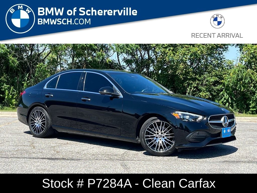 Used 2025 Black Mercedes-Benz C 300 image 1
