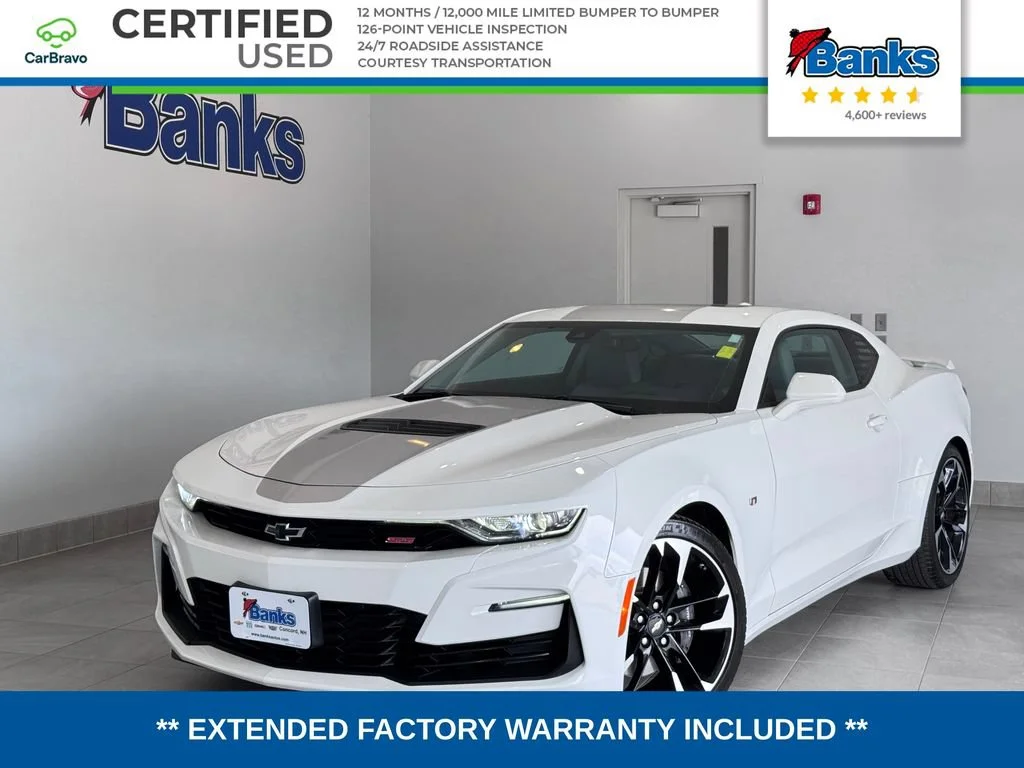 Certified Used 2022 Summit White Chevrolet 2SS image 1