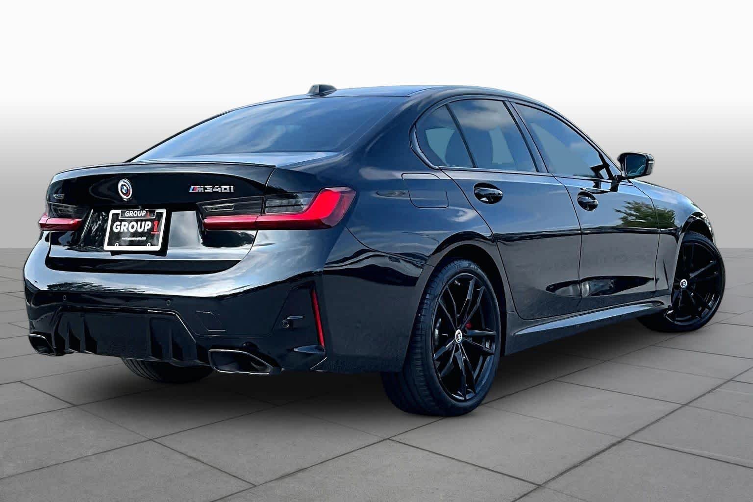 Certified Used 2024 Black Sapphire Metallic BMW M340i xDrive image 12