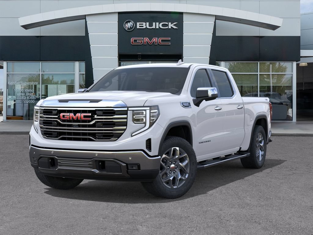 New 2026 Glacier White Tricoat GMC SLT image 6