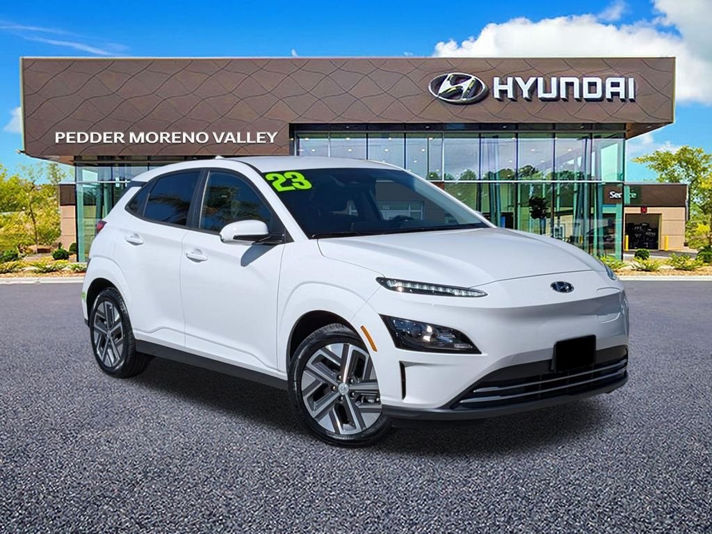 Certified 2023 Hyundai Kona EV SE with VIN KM8K23AG0PU170325 for sale in Moreno Valley, CA