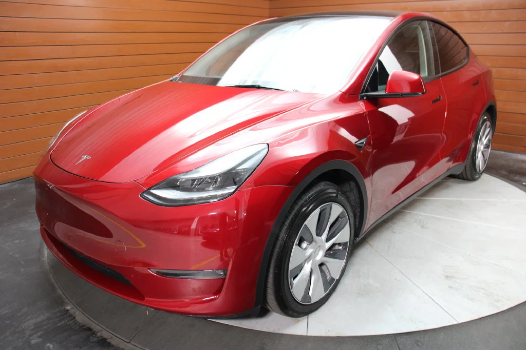 Used 2024 Ultra Red Tesla Long Range image 3
