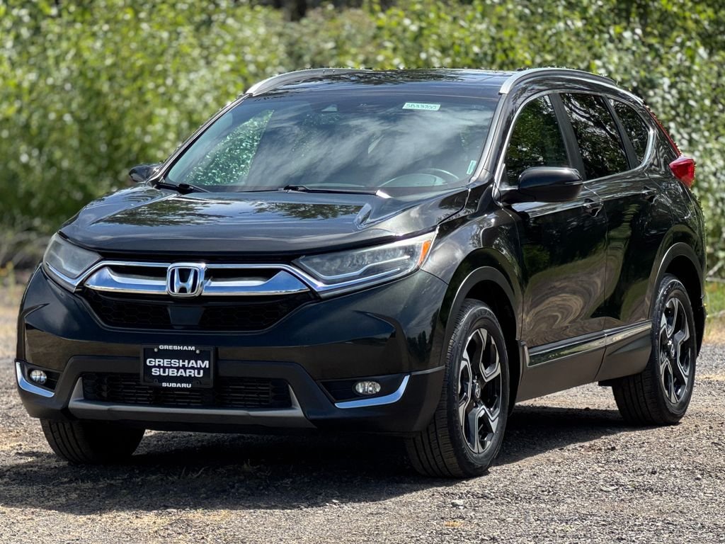 Used 2017 Dark Olive Metallic Honda Touring image 3
