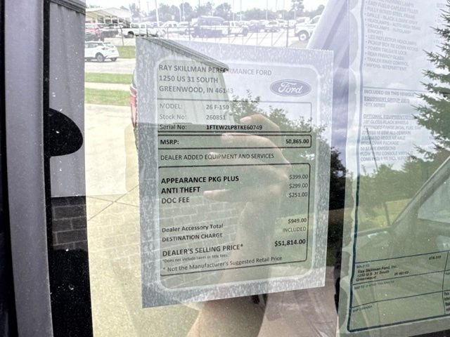 New 2026 Agate Black Metallic Ford STX® image 2