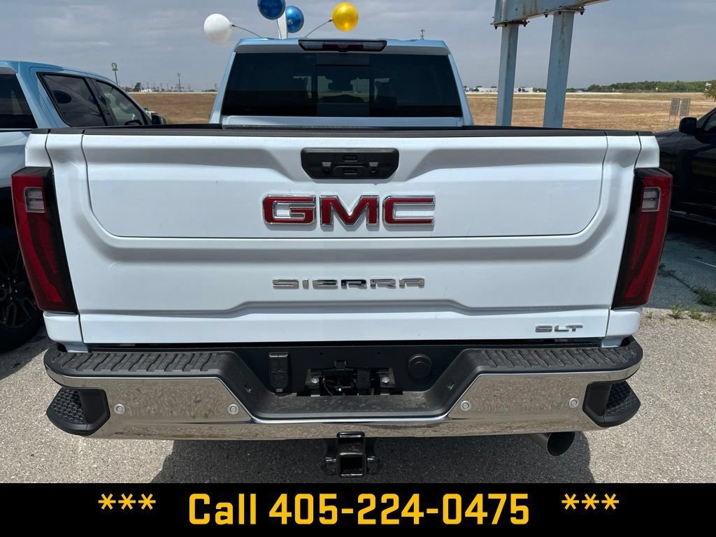 New 2026 Glacier White Tricoat GMC SLT image 8