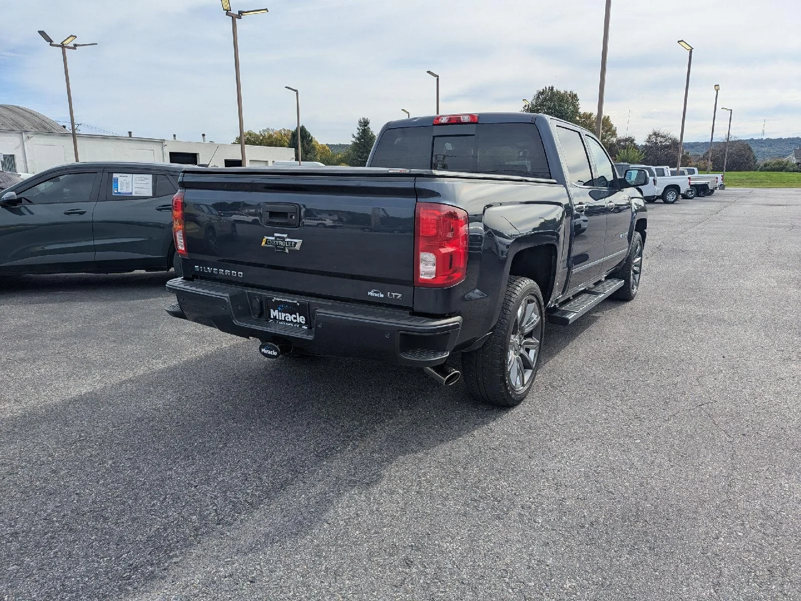 Used 2018 Centennial Blue Metallic Chevrolet LTZ image 7