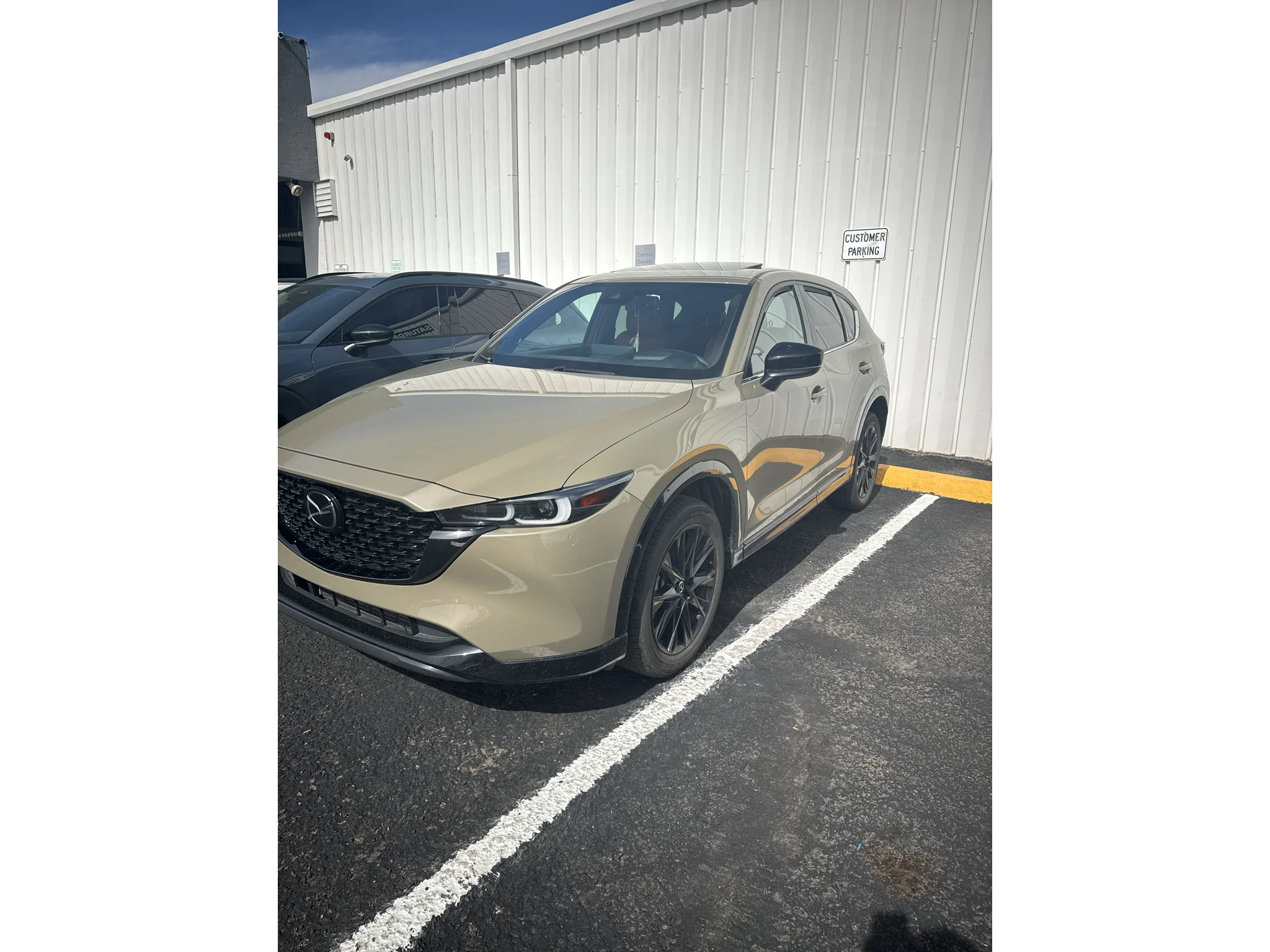 Used 2024 Zircon Sand Metallic Mazda 2.5 Carbon Turbo image 1