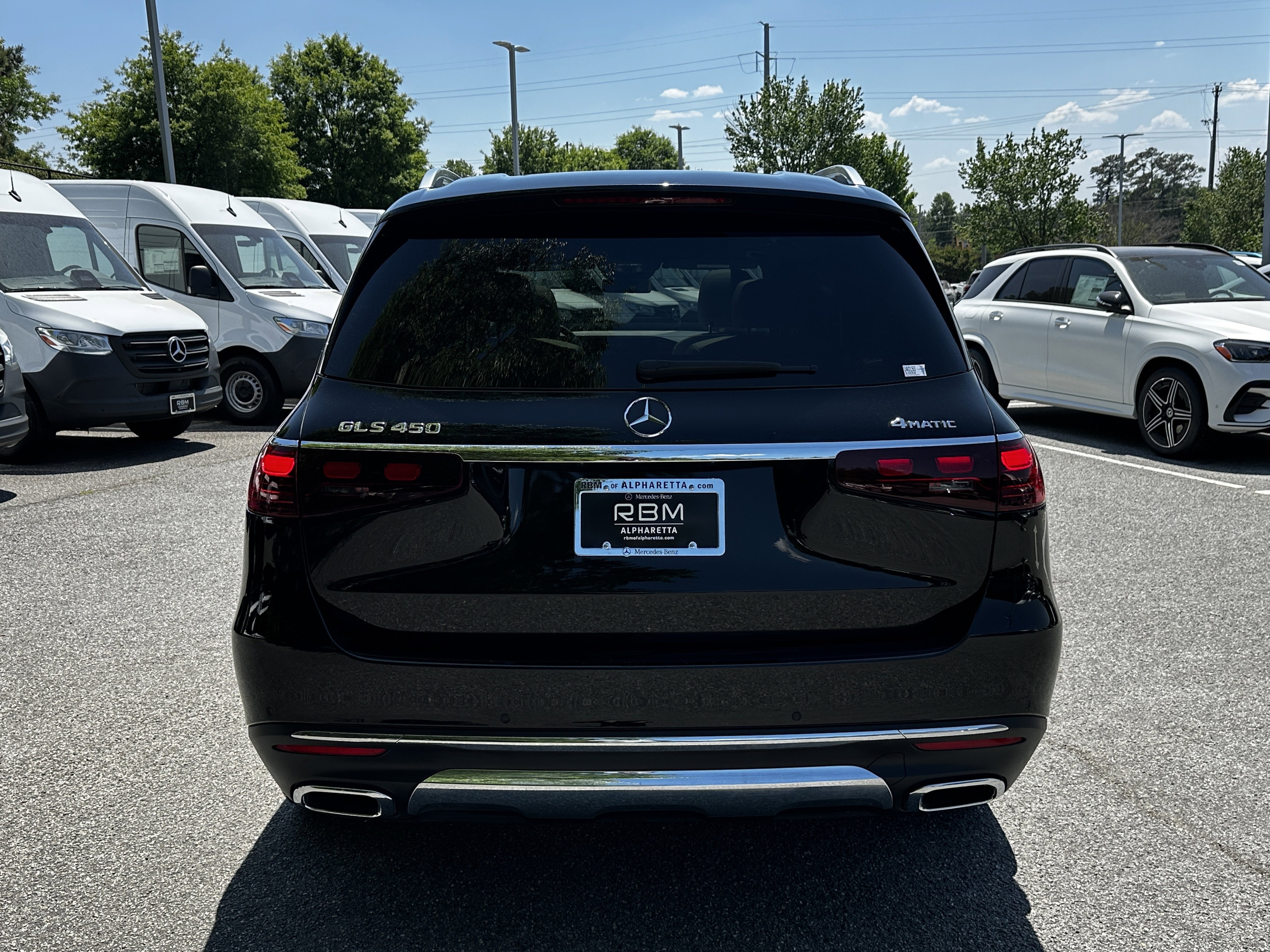 Certified Used 2025 Black Mercedes-Benz GLS 450 image 7