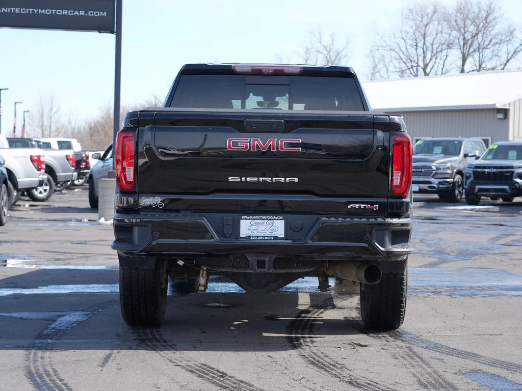 Used 2020 Black GMC AT4 image 4