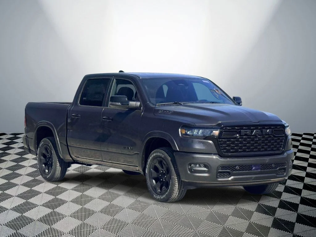 New 2026 Granite Crystal Metallic Clear-Coat Exterior Paint RAM Big Horn/Lone Star image 4