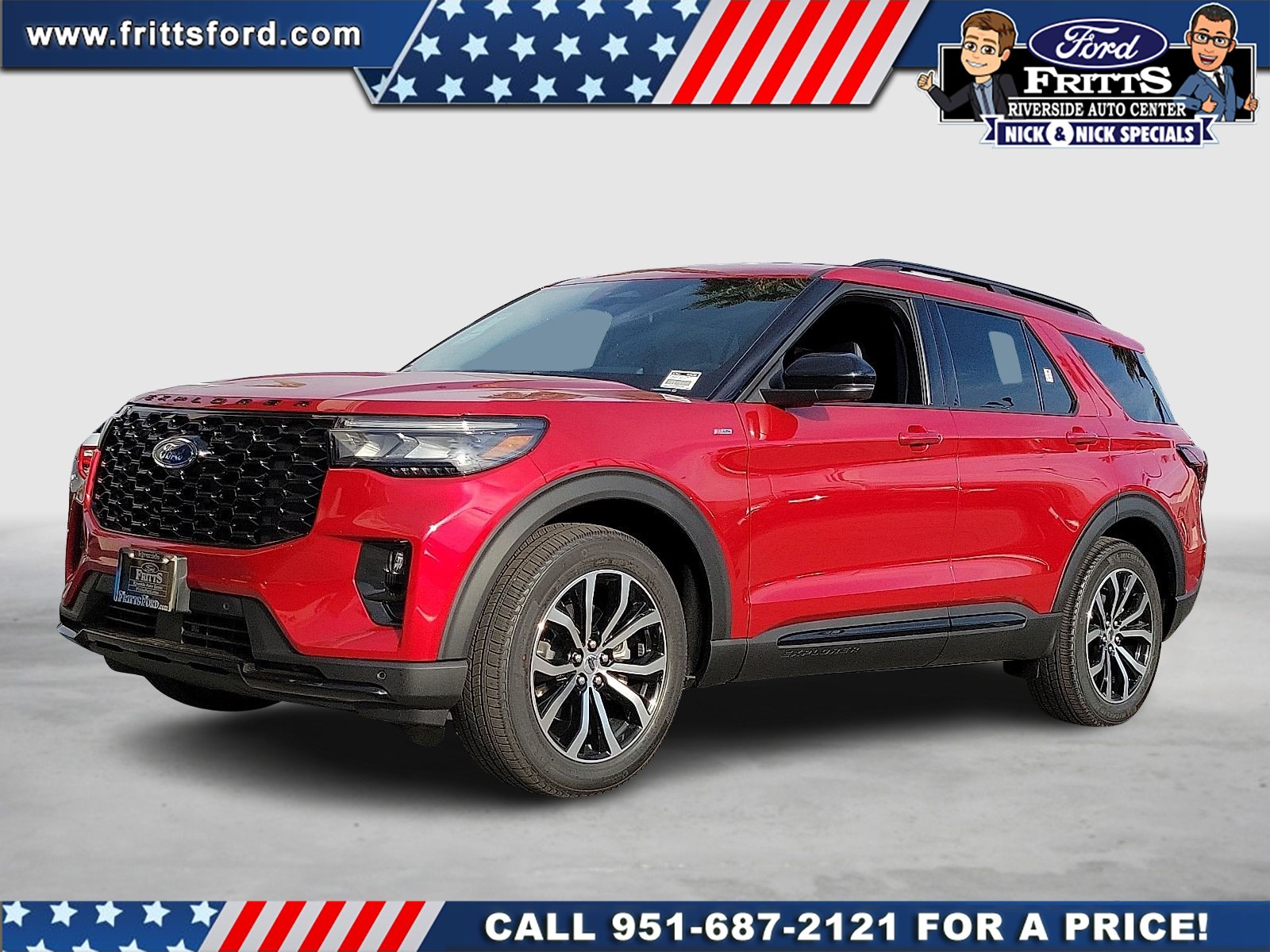 New 2026 Rapid Red Metallic Tinted Clearcoat Ford ST-Line image 1