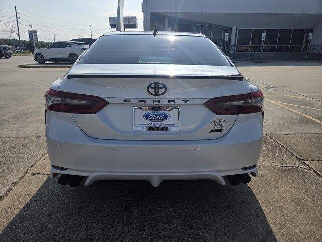 Used 2024 Wind Chill Pearl / Midnight Black Metallic Toyota XSE V6 image 4