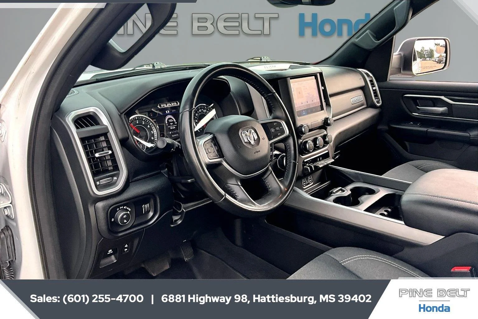 Used 2022 Bright White Clearcoat Ram Big Horn image 12