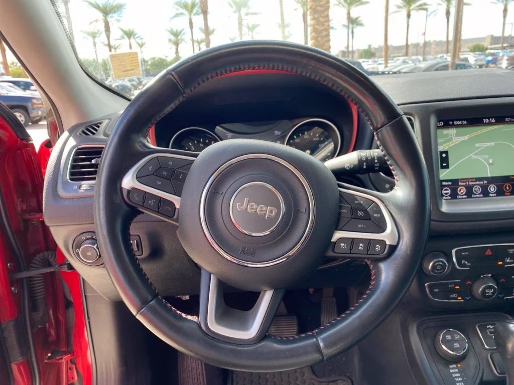 Certified Used 2021 Red Jeep Trailhawk image 11
