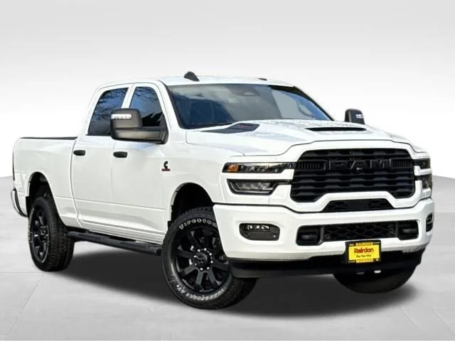 New 2026 Bright White Clearcoat Ram Black Express image 1