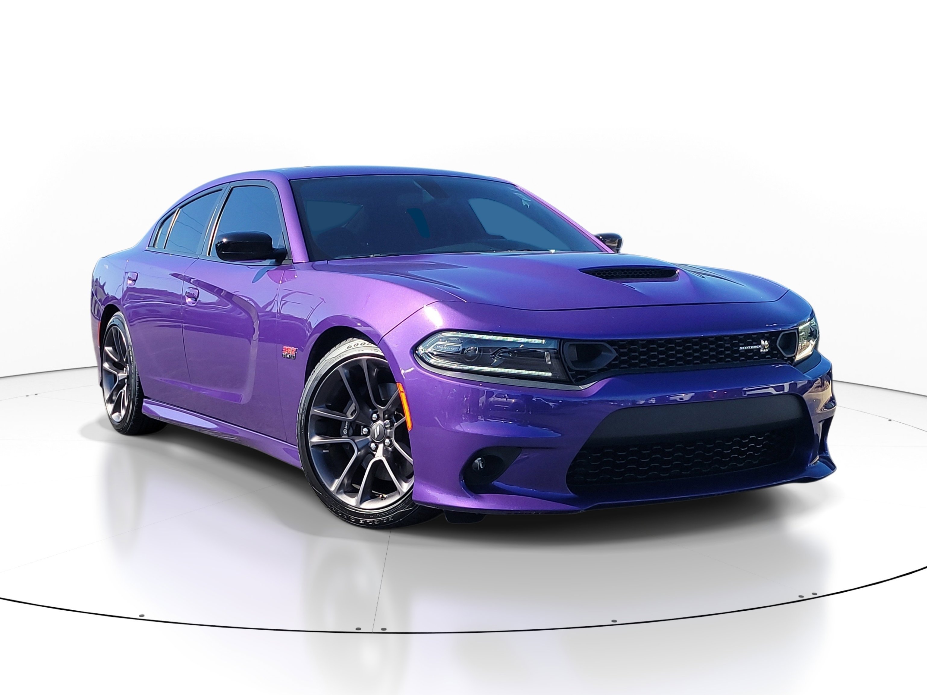 Used 2023 Plum Crazy Pearlcoat Dodge Scat Pack image 1