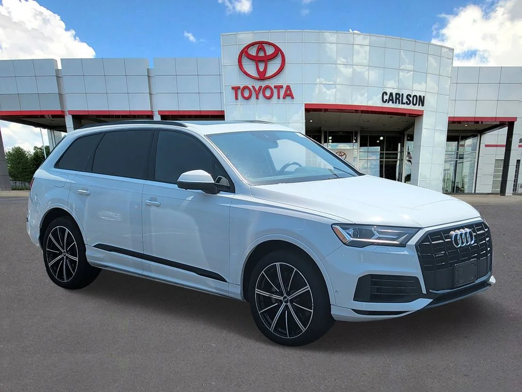 Used 2021 Audi Q7 Premium Plus with VIN WA1LXAF76MD011256 for sale in Minneapolis, Minnesota