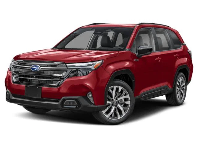 Used 2026 Crimson Red Pearl Subaru Touring Hybrid image 1