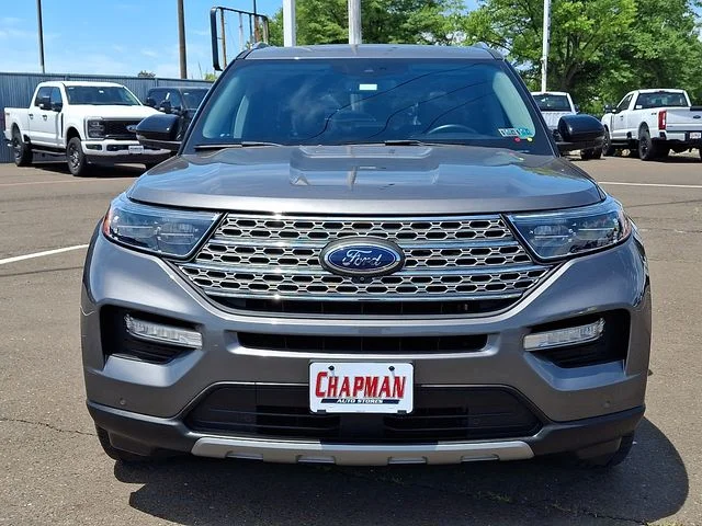 Certified Used 2021 Gray Metallic Ford Limited image 2