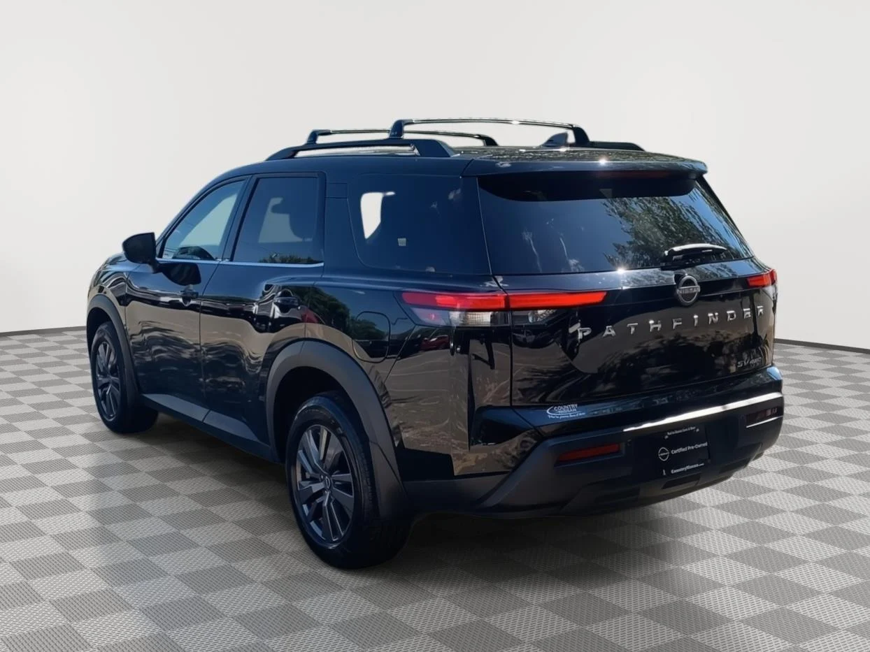 Used 2024 Super Black Nissan SV image 3