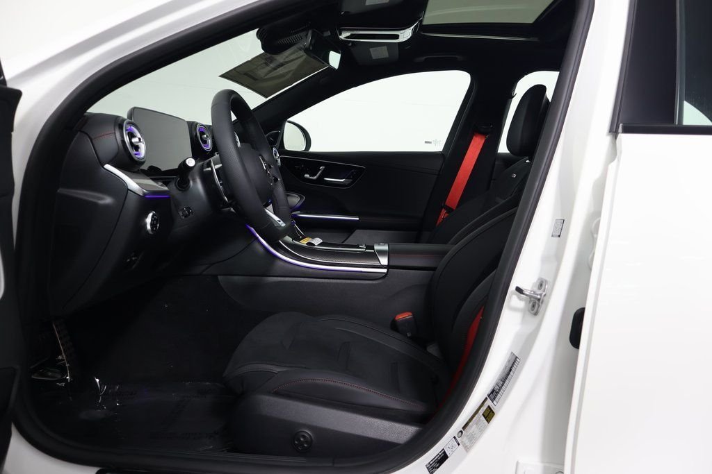 New 2026 Polar White Mercedes-Benz AMG® C 43 4MATIC® Sedan image 5