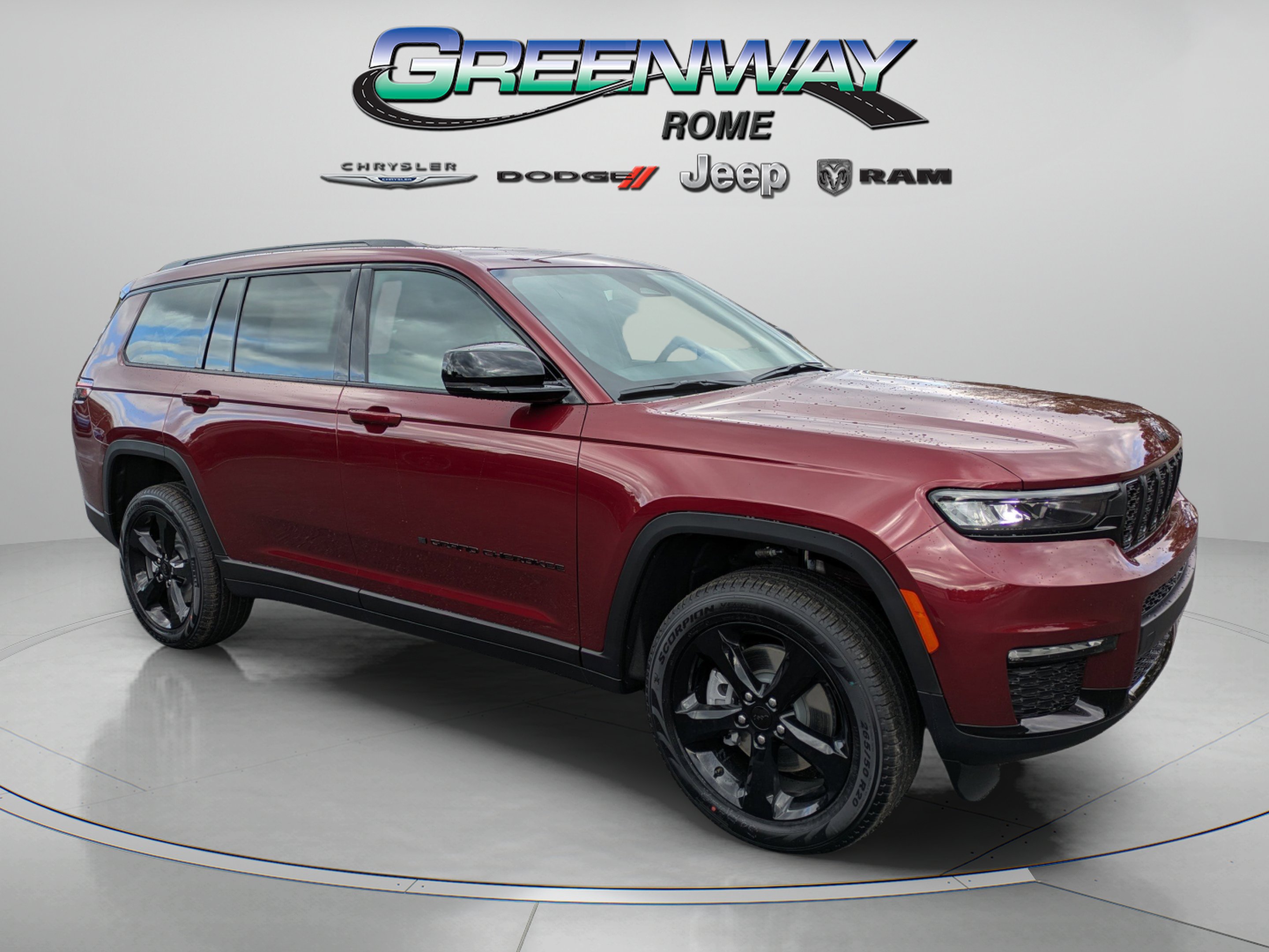 New 2025 Velvet Red Pearl-Coat Exterior Paint Jeep Limited image 1