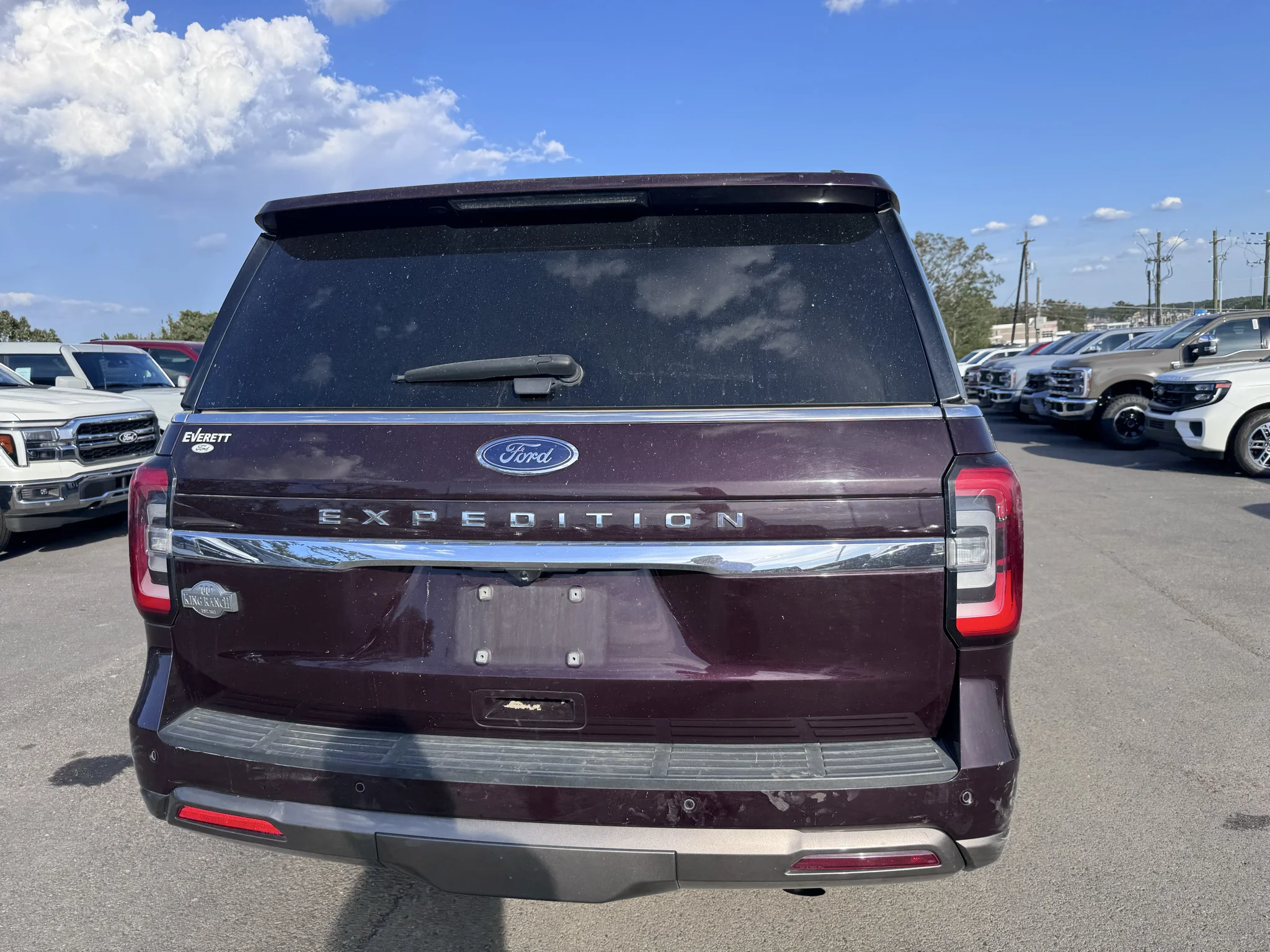Certified Used 2024 Jewel Red Metallic Ford King Ranch image 7