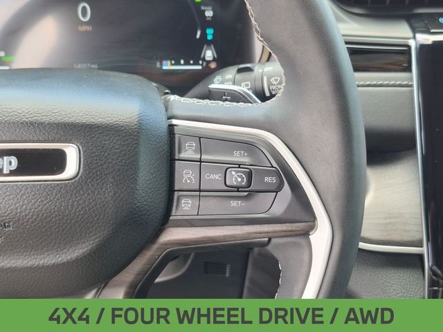 Used 2022 Bright White Clearcoat Jeep 4xe image 22