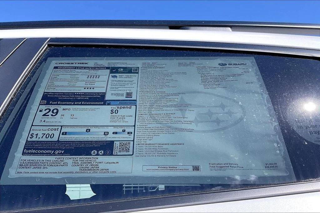 Used 2026 White Subaru Premium image 16