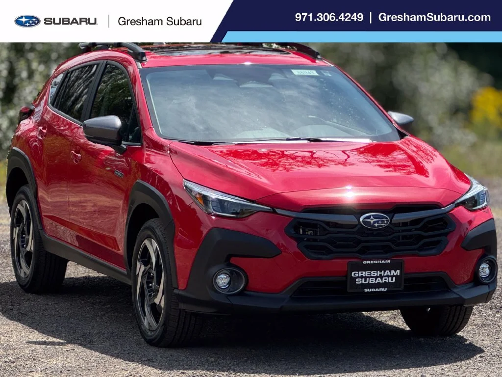 New 2026 PURE RED Subaru Limited Hybrid image 1