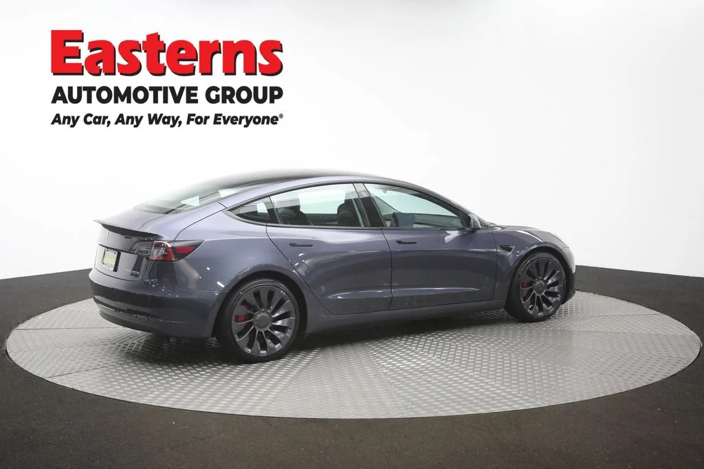 Used 2022 Gray Tesla Performance image 37