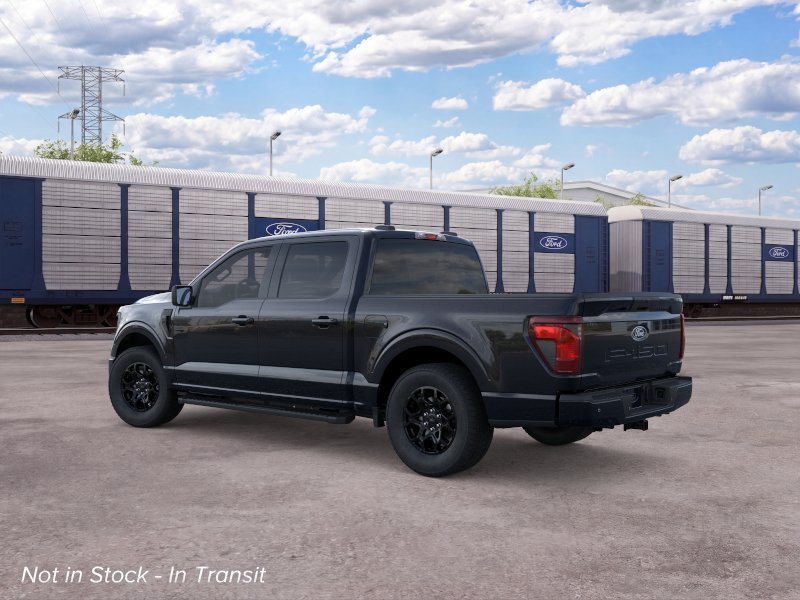New 2026 Agate Black Metallic Ford XLT image 4