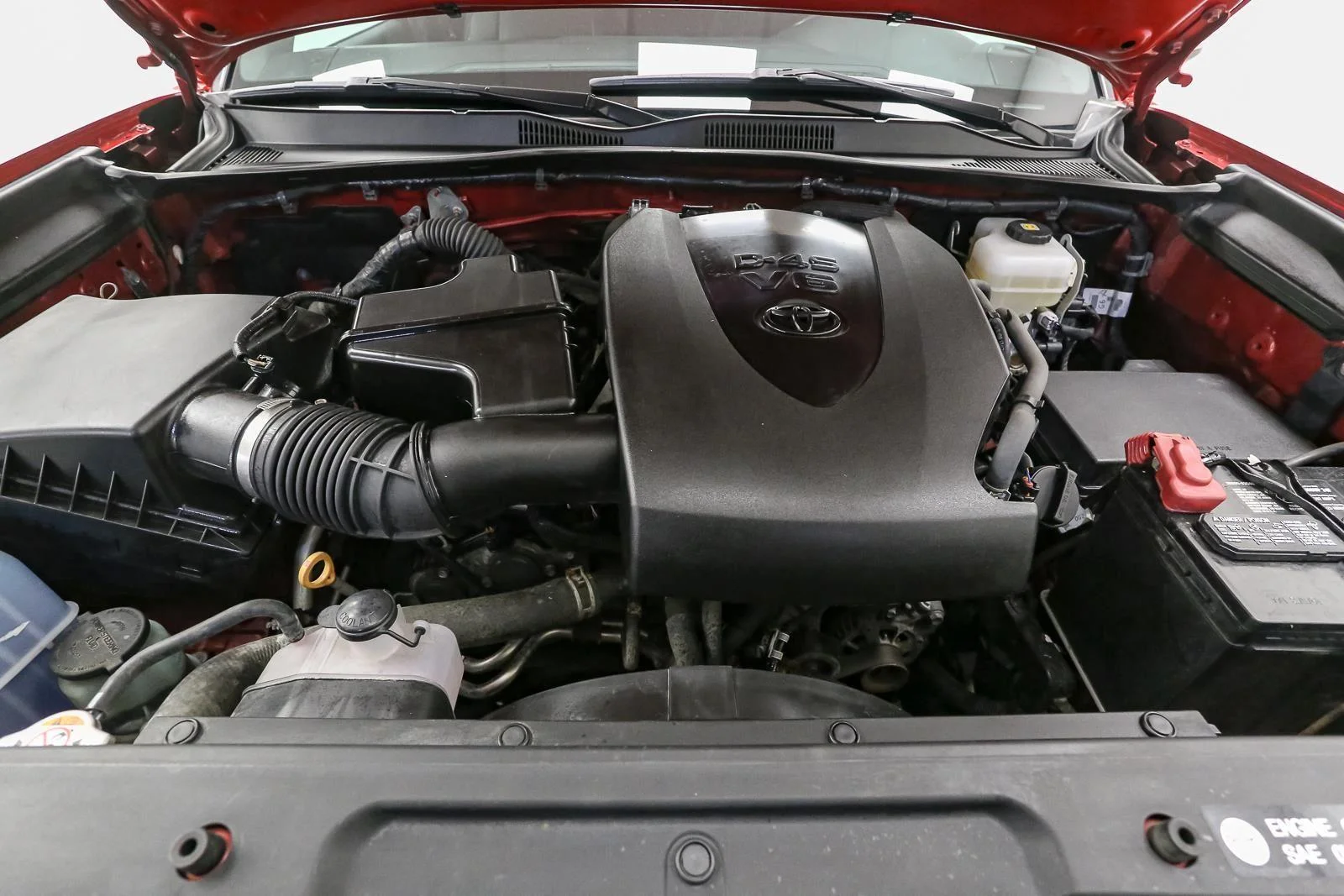 Used 2019 Barcelona Red Metallic Toyota TRD Off-Road image 15