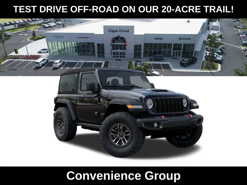 New 2026 Black Clear-Coat Exterior Paint Jeep Rubicon image 5
