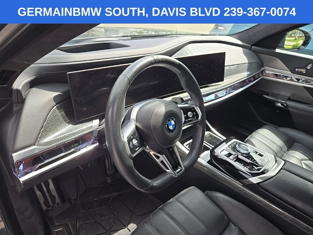Certified Used 2023 Gray Metallic BMW 740i image 19