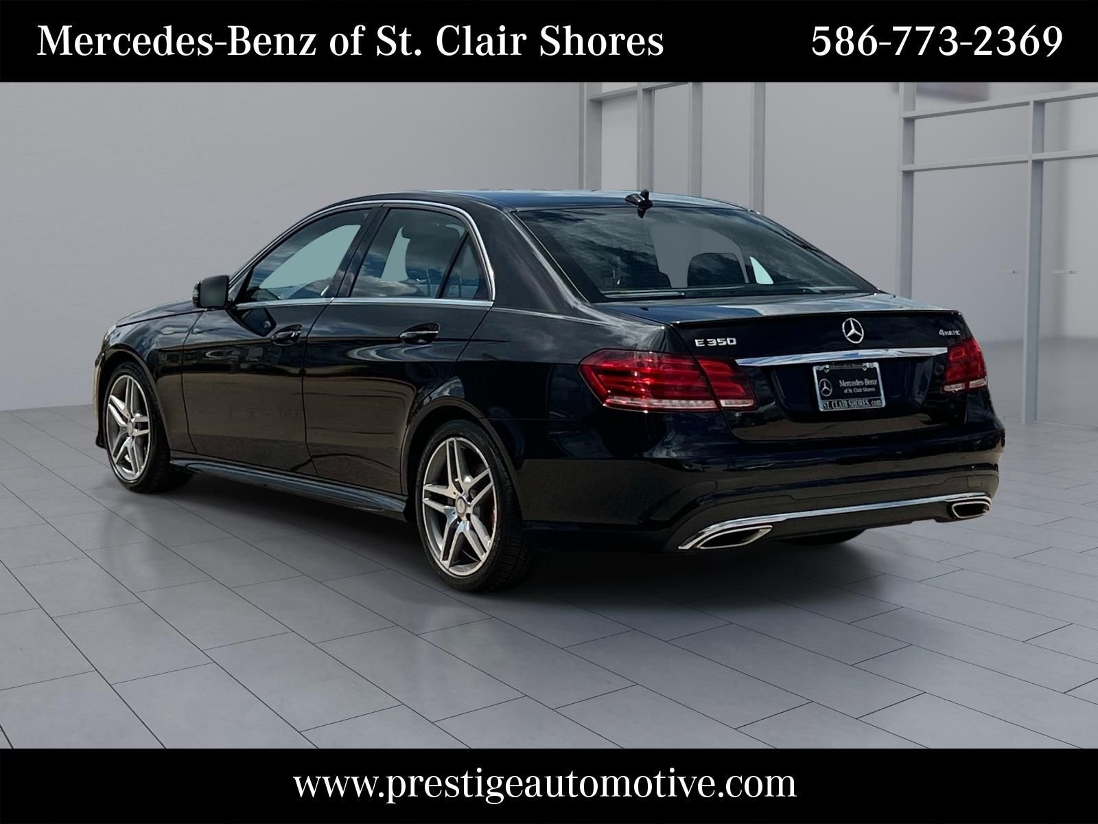 Used 2014 Black Mercedes-Benz E 350 image 3