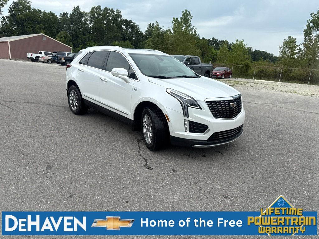 Used 2021 CRYSTAL WHITE TRICOAT Cadillac FWD Premium Luxury image 8