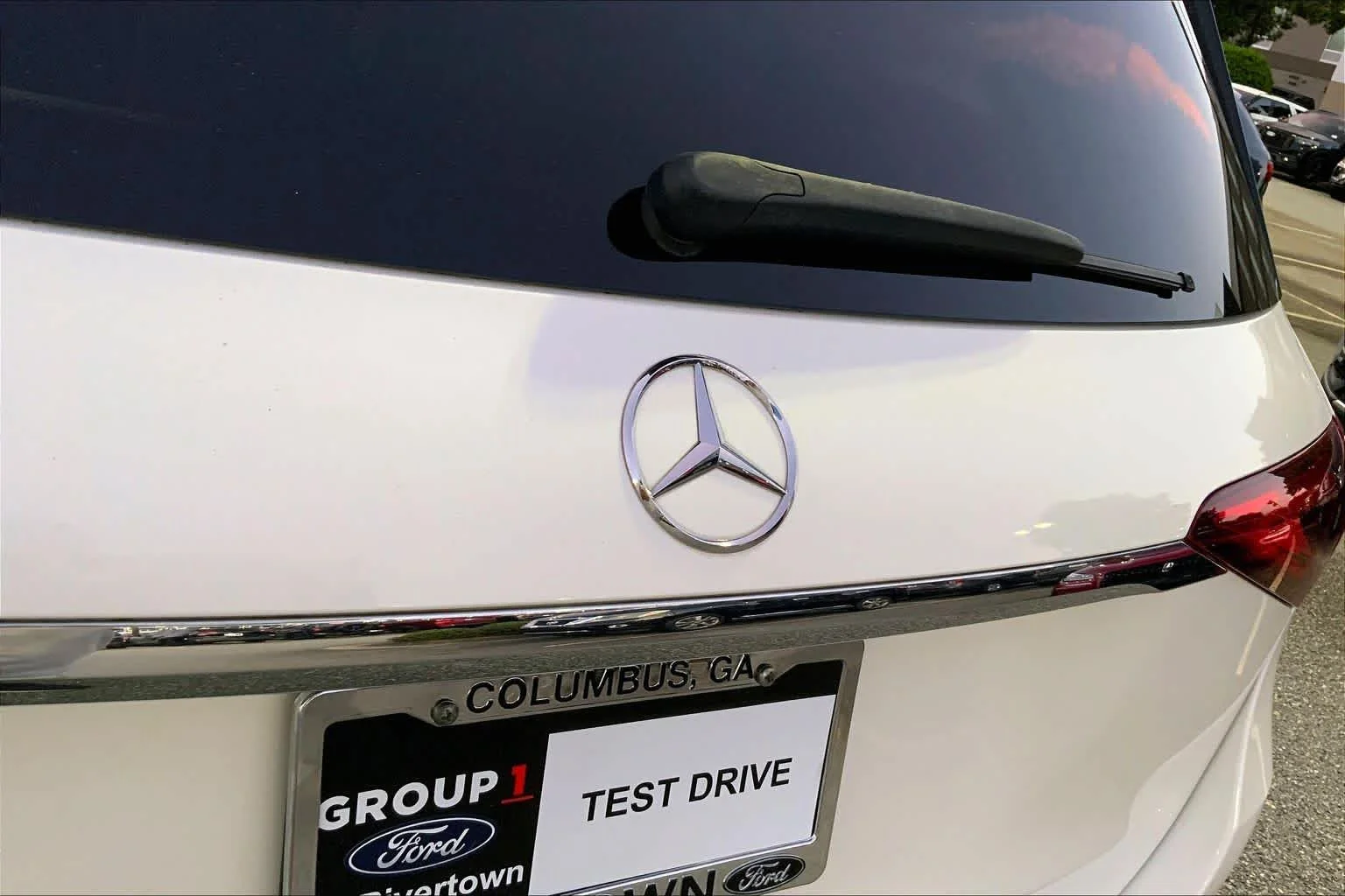 Used 2021 designo Diamond White Bright Mercedes-Benz GLE 350 image 9