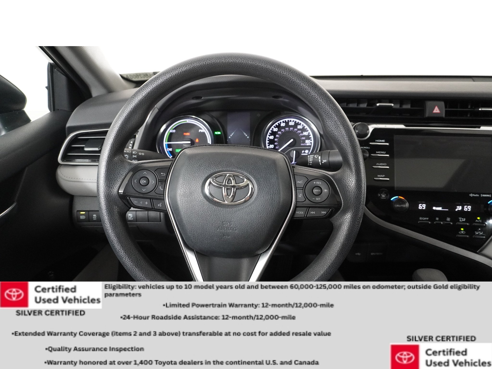 Certified Used 2020 Predawn Gray Mica Toyota Hybrid LE image 18