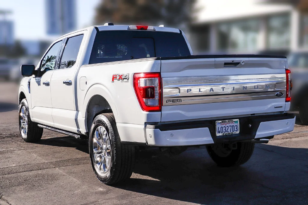 Certified Used 2021 White Ford Platinum image 11