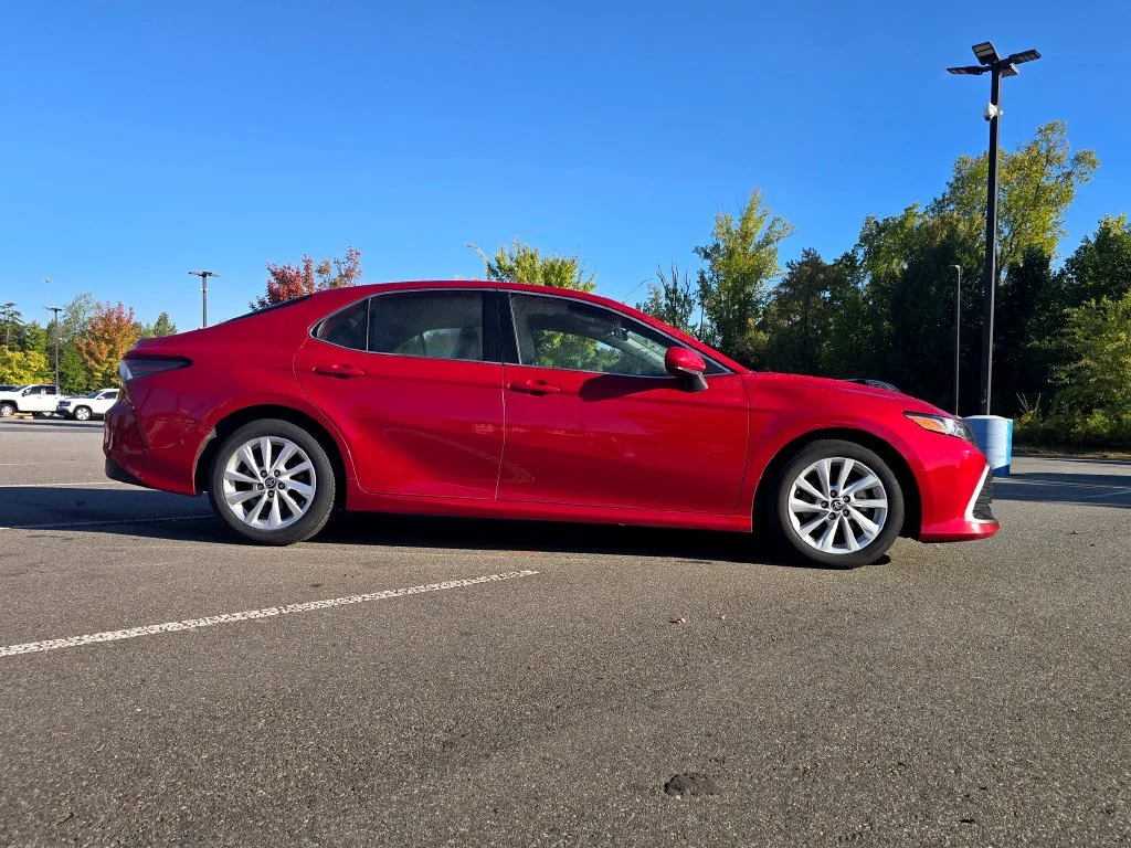 Used 2023 Red Toyota LE image 2