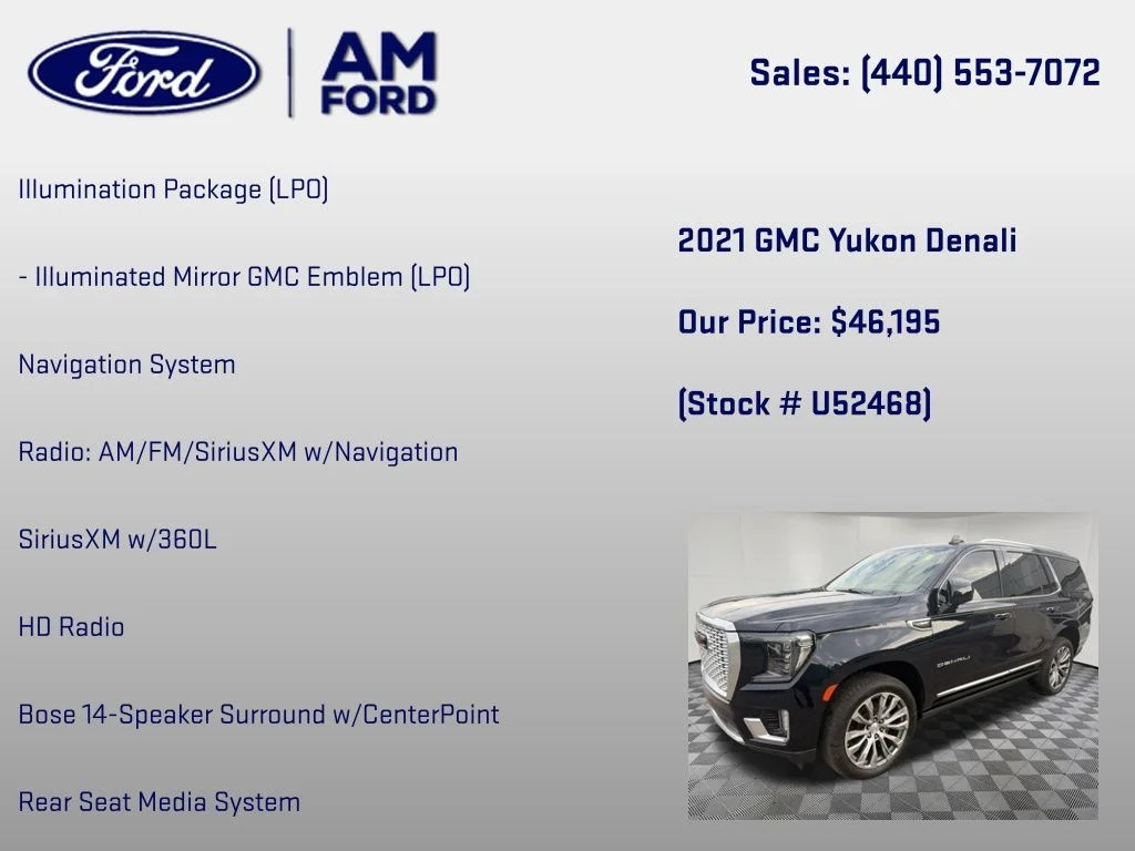 2021 GMC Yukon Denali - Photo 36