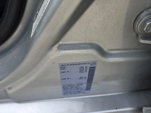 Used 2025 Brilliant Silver Metallic Nissan SV image 35