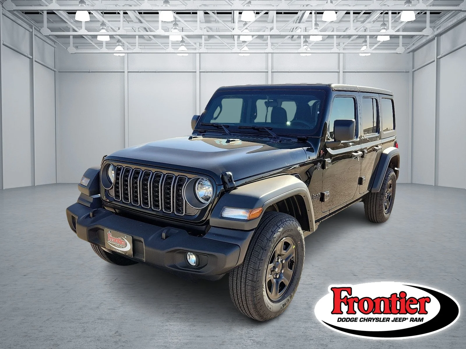 New 2026 Black Clear-Coat  Paint Jeep 4-DOOR SPORT image 1