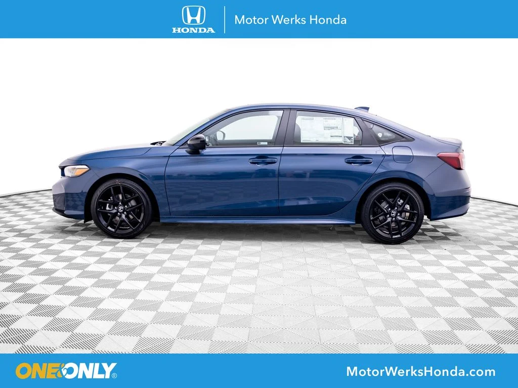 New 2026 Blue Honda Sport image 2