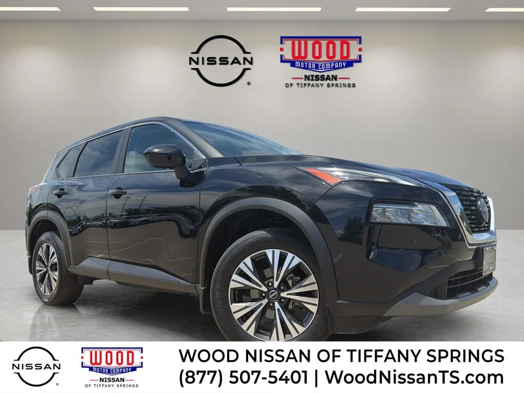 Used 2023 Super Black Nissan SV image 1