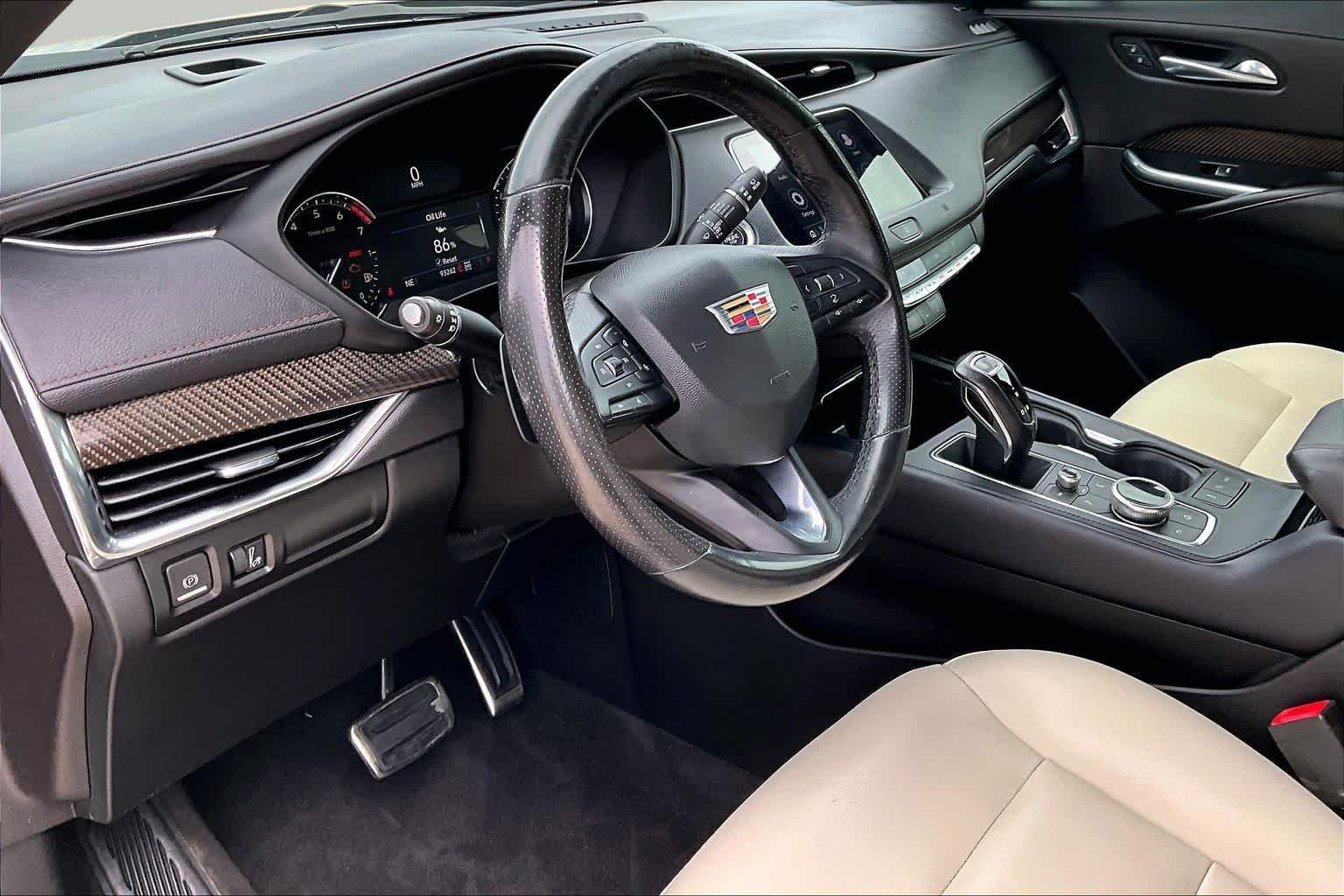 Used 2019 Twilight Blue Metallic Cadillac AWD Sport image 17