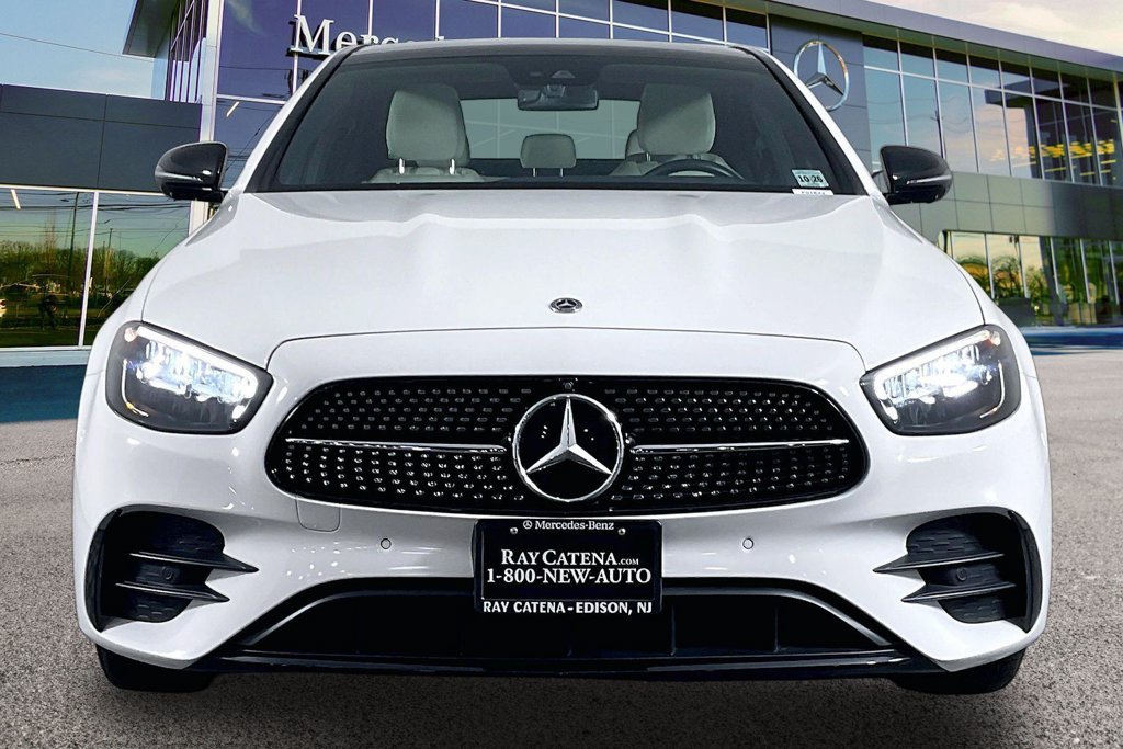 Certified Used 2021 White Mercedes-Benz E 350 image 3