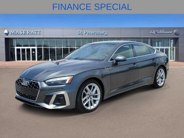 Used 2024 Gray Audi Premium Plus image 2