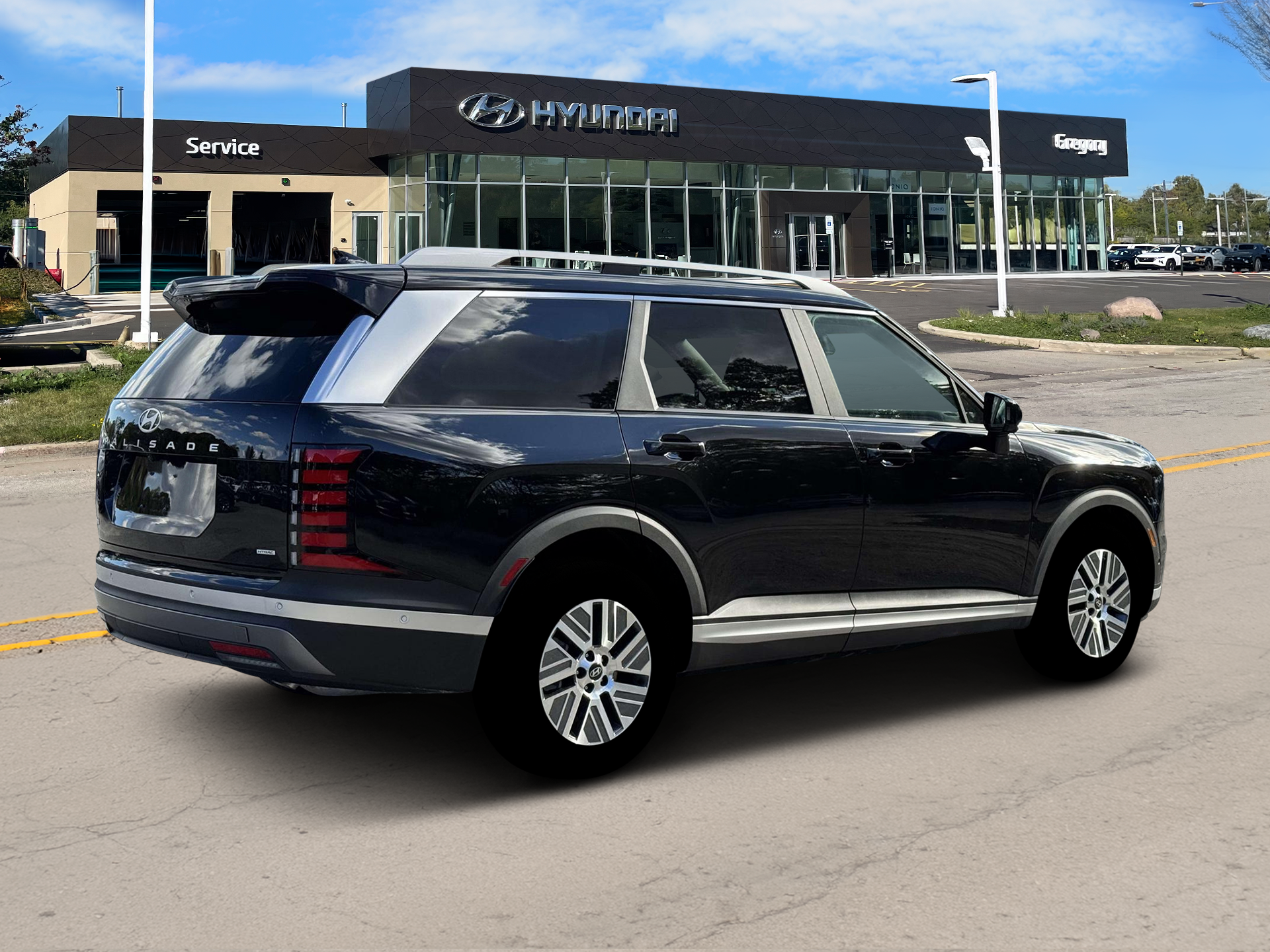 New 2026 Black Hyundai SEL Premium 8P image 8